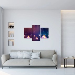 Obraz - Čarovné lekná (90x60 cm)