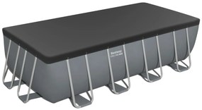 Rámový bazén Power Steel 488x244x122 sivý 16x8FT BESTWAY 6v1 - 56670