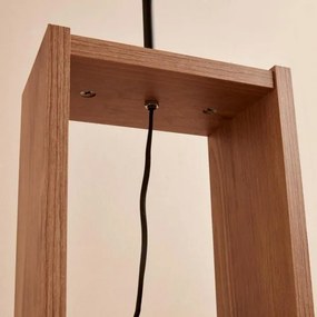 Stojacia lampa AYD 1xE27/40W/230V hnedá/béžová