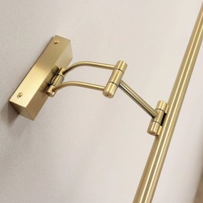 Toolight Toolight, LED nástenné svietidlo, 60cm, 12W, 4000K, 1500lm, SWE023-1W, zlatá matná, OSW-20122