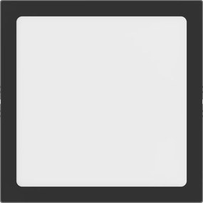 Mexen LDSS, LED stropné svietidlo, rozmer 30 x 30 cm, 24W, neutrálna - 4000K, 1920 lm, čierna - L213-030-2440-70