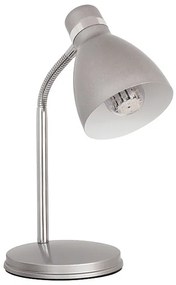 Stolná lampa Kanlux ZARA 07560 strieborná