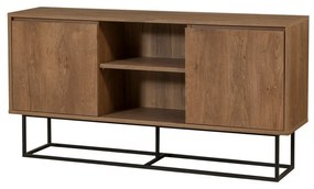 Skrinka Tela Walnut and Black