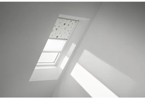 VELUX Zatemňovacia roleta na strešné okno manuálna DFD SK08 4667S biela