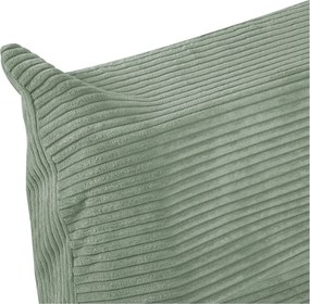 Detské ergonomické kreslo MOONI – zelená, prémiový manšester