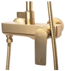 REA-P2400 - Sprchová súprava s batériou AVALON, brúsené zlato