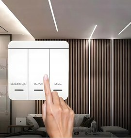 Sada LED pásků s digitálním efektem proudící světelné vlny 10m COB WS2811 24V