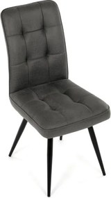 Jedálenská stolička sivá DCL-D1250 GREY3