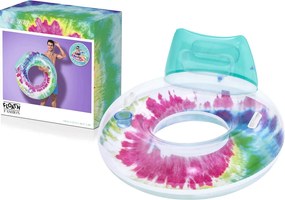 Nafukovacie koleso na plávanie Tie Dye 118 cm Bestway 43637