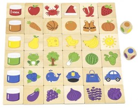 Sada na učenie farieb Viga 44505 Puzzle