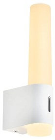 NORDLUX Kúpeľňové LED osvetlenie nad zrkadlo HELVA, 6,5 W, teplá biela, biela