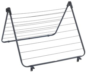 WENKO 63003100 - Sušiak na bielizeň CHAMPION 65x114 cm čierny