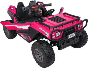 Ramiz Elektrická bugina PROSPECTOR STRONG pre deti ružová + pohon 4x4 + diaľkové ovládanie