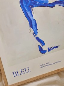 THE POSTER CLUB Autorský mini plagát Bleu by Lucrecia Rey Caro A5