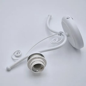 Nástenná lampa RETRO II 1xE27/60W/230V biela