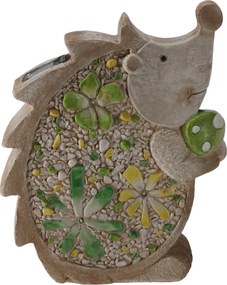ZÁHRADNÁ FIGÚRKA – PLOCHÝ JEŽKO 28 x 9,5 x 34,5 CM LED *7324
