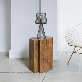 Stolná lampa SOUL BLACK čierna