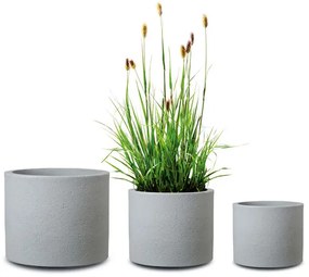 Scheurich Kvetináč Riva (kamenistá sivá, Ø 40 cm)  (100349892)