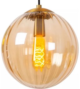 Lucide 45493/03/33 - Luster na lanku MONSARAZ 3xE27/40W/230V zelená/béžová