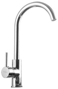 Mexen Luna, vysoká drezová batéria, chrómová, 671400-00