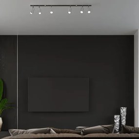 Sollux SL.0732 - Bodové svietidlo RING 6xGU10/10W/230V