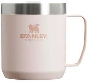 Svetloružový termo hrnček z nehrdzavejúcej ocele 350 ml Stay-Hot Camp Mug Rose Quartz – Stanley