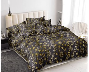 Obliečky z mikrovlákna GOLDURA tmavo sivé Rozmer obliečky: 70 x 80 cm | 140 x 200 cm