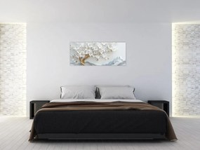Obraz – 3D elegantný strom života (120x50 cm)