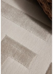 Sivo-krémový behúň 80x240 cm Perles Onyx – Elle Decoration