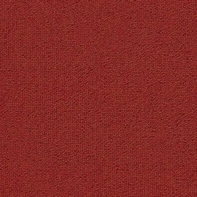 ITC, Metrážny koberec e-blitz 10, na mieru, šíře 4m, červená, ab (mriežka), chodba / predsieň