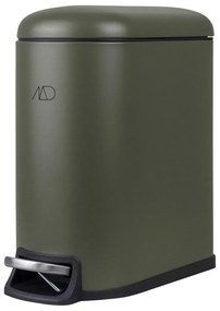 Tmavozelený pedálový kovový odpadkový kôš 5 l Mini Walther – Mette Ditmer Denmark