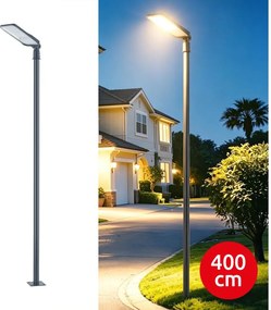 Brilagi-LED Vonkajšie svietidlo so stĺpom a 4 m káblom URBANLIGHT LED/100W/230V antracit IP65