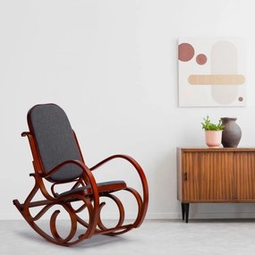 Hojdacie kreslo na hojdacích lyžinách, ModernHome