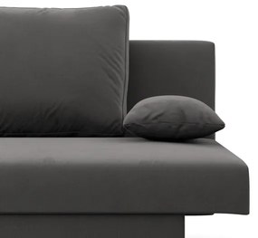 Pohovka NOLA rozkladacia, sivá