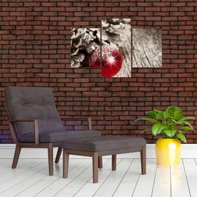 Obraz - Vianočné ozdoby (90x60 cm)