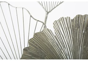 Kovová závesná dekorácia v striebornej farbe Mauro Ferretti Goxy Silver, 62 x 86 cm
