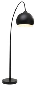 Deal stojaca lampa čierna 175 cm