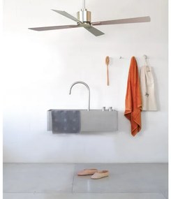 Lucci Air 210520 - Stropný ventilátor AIRFUSION CLIMATE drevo/matný chróm + DO