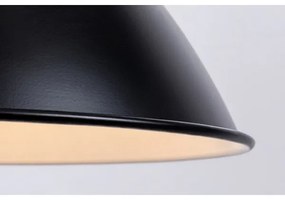 Rabalux 72013 - Luster na lanku WILBOUR 1xE27/60W/230V čierna