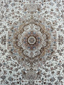 Koberec Miras 1200 CREAM – krémový obdĺžnik s orientálnym vzorom Rozmer: 200x300 cm