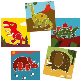 Kresliace šablóny – Dinosaury