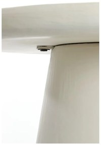 Biely okrúhly konferenčný stolík ø 70 cm Kulona – Light &amp; Living