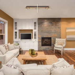 Globo 67296D2 - LED stropné svietidlo BEATRIX LED/48W/230V hnedé