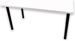 Písací Stôl Pre Hráča 136x66x18 Model 0 Biely Low