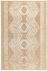 ELLE Decoration koberce Kusový koberec Gemini 106012 Ochre z kolekcie Elle – na von aj na doma - 160x230 cm