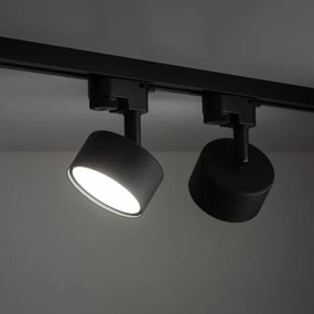 Bodové svietidlo do lištového systému AVIA 1xGX53/15W/230V čierna