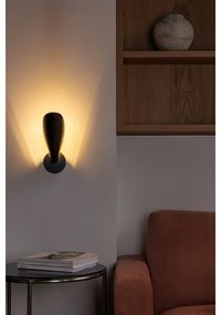 FARO 20077 - Nástenná lampa LIGERA 1xG9/6W/230V čierna