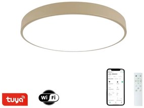 Brilagi - stmievateľné LED svietidlo POOL SMART LED/60W/230V pr. 50 cm Wi-Fi Tuya béžové +DO