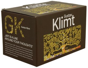 Porcelánový hrnček Klimt Tree Of Life 350 ml sada 2ks