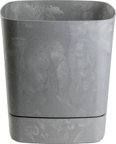 Květináč CUBI 34x36,4 cm šedý beton